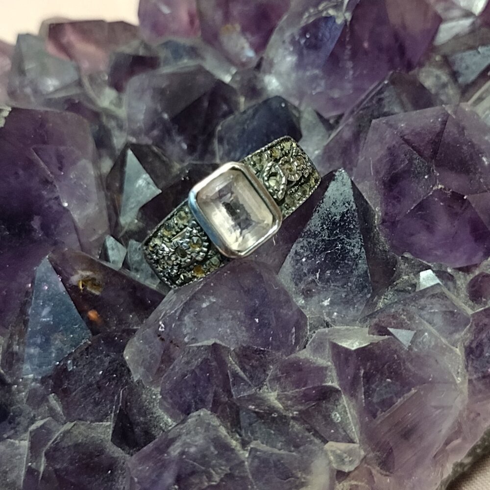 Sterling Silver Lavender Amethyst Ring